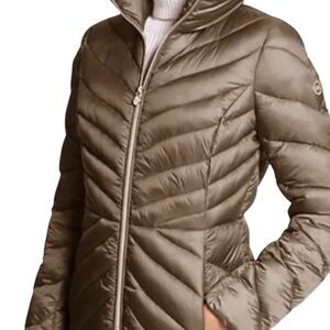 Michael Kors Down Packable grey jacket